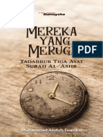 E-book Gratis - Mereka Yang Merugi - Muhammad Abduh Tuasikal