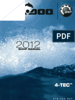 Sea Doo 2012 PWC Service Repair Manual