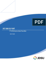 Hst-3000 Olp-3057: Fttx/Pon Selective Optical Power Meter