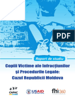 COPIII VICTIME ALE Infractiunilor Și Procedurilor Legale RM