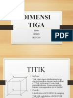 Dimensi Tiga (Jarak Titik Ke Titik)