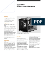 Midos: Type MVTP Busbar Supervision Relay