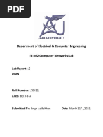 Department of Electrical & Computer Engineering EE-462 Computer Networks Lab