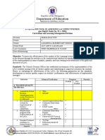 Les Lac Inset Monitoring Form