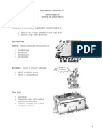 Information Sheet No. 01 Shop Safety (Safety On Lathe Work)