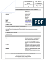 1: Identification of The Substance /preparation and The of The Company