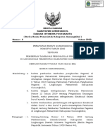 Perbup Kab. Gunungkidul No 6 Tahun 2020 TTG Pemberian Tambahan Penghasilan Pegawai Di Lingkungan Pemerintah Kabupaten Gunungkidul