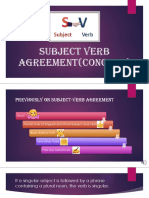 Subject Verb Agreement 2