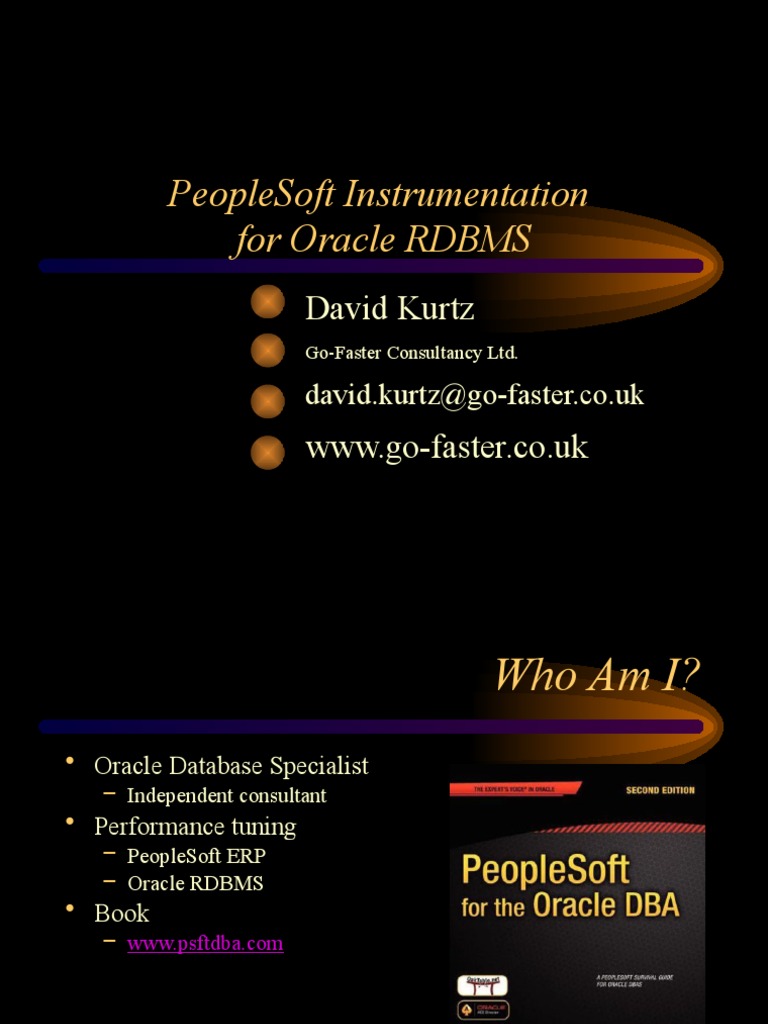 People Soft Instrumentation For Oracle | PDF | Databases | Data