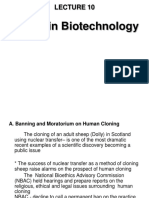 Issues in Biotechnology