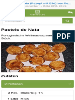 Pasteis de Nata (Rezept Mit Bild) Von Floh Chefkoch - de