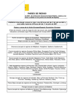 Anexo II Paises y Zonas de Riesgo Entre 05-07-2021y11-07-2021