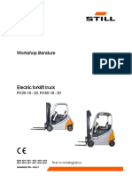 Still Electric Forklift RX20!15!20, RX60!16!20 Workshop Manual - (6209-6315)