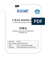 Soal Utama - Usbn - K13 - 2019 - 2020