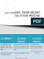 Le Present Passe Recent Ou Futur Proce Comprehension Orale Exercice Grammatical 81911