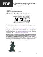 Actividad 8. Literatura 6to Año