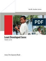 ADB Least Developed Sucos Timor Leste ENG