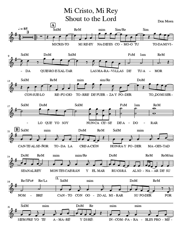 Mi Cristo Mi Rey Letra – CANTA AL SEÑORSong lyrics Mi Cristo Mi Rey by ...