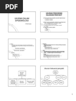 UKURAN DALAM EPIDEMIOLOGI
