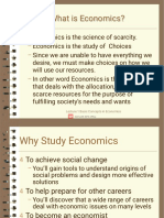 What Is Economics?: Lecture 1 Basic Concepts in Economics