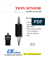 Vibration Sensor: Tip Type