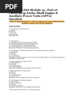 Dgca & Easa Module 15: Part-16 Turbo-Prop, Turbo-Shaft Engine & Auxiliary Power Units (Apus)