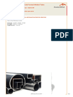 European Price List For Cold Formed Welded Tubes