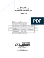 RTU-710H Wireless I/O Module With On-Off and Analog I/O: Claudiastr. 5 51149 Köln-Porz Germany