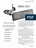 B-17 Pilot Checklist