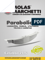 Catálogo de molas Marchetti 2016