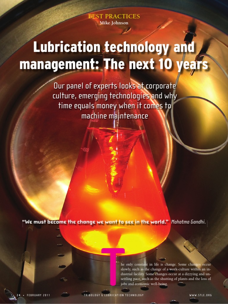 Future of Machine Lubrication Practices | PDF | Reliability Engineering ...