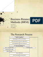 Business Research Methods (BRM) : 2015-2016 Pt-Mba