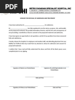 Pre Employment Medical Test Form | PDF