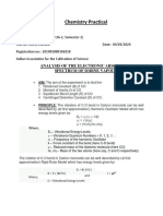 CO Spectrum Analysis