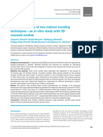 Transfer Accuracy of Two Indirect Bonding Techniques-An in Vitro Study With 3D Scanned Models