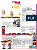 Past Simple Tense Verbs and Holiday Activities