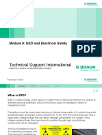 Technical Support International: Module 9: ESD and Electrical Safety