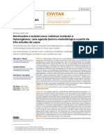 Movimentos e estado como coletivos instáveis e heterogêneos- uma agenda teórico-metodológica a partir de três estudos de casos