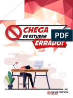 Como planejar e organizar estudos para concursos públicos de forma efetiva