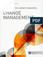 Key Skills For Library Managers Change Management