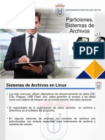 2.2 Particiones y Sistemas de Archivos