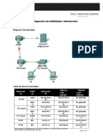 Desafío de Integración de Habilidades: Introducción A Packet Tracer