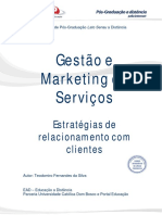 Estratégias de relacionamento com clientes