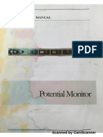 Manual Monitor de Potenciales - Corrientes Parasitas