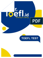 Toefl Test: Sharing Is Caring