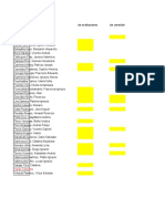 Lista de Alumnos Con Situación Especial