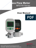 Mass Flow Meter Mems: User Manual