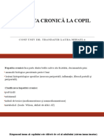 Hepatita Cronică La Copil