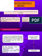 Flujo Plasmatico Renal