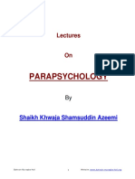 Parapsychology